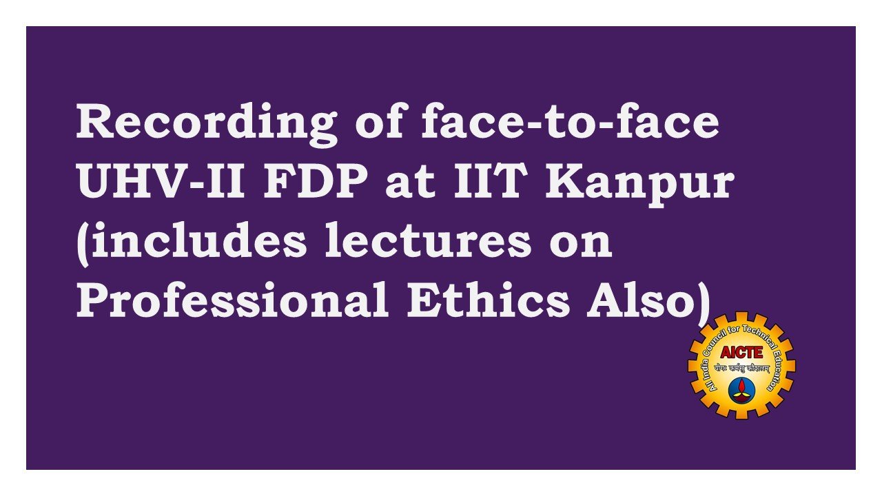 IIT Kanpur FDP
